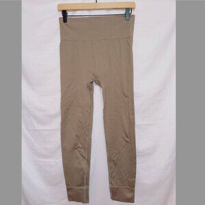 Madewell MWL Brown High Waisted Seamless 25'' inseam Leggings size L/XL